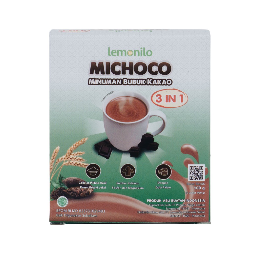 Jual Lemonilo Michoco / Minuman Coklat Instan / Lemonilo Choco / Minuman Sehat Coklat Lemonilo / Michoco | Shopee Indonesia