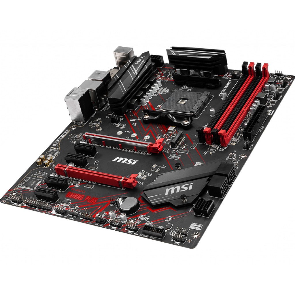 Jual Motherboard Amd Msi B450 Gaming Plus Max - Am4 | Shopee Indonesia