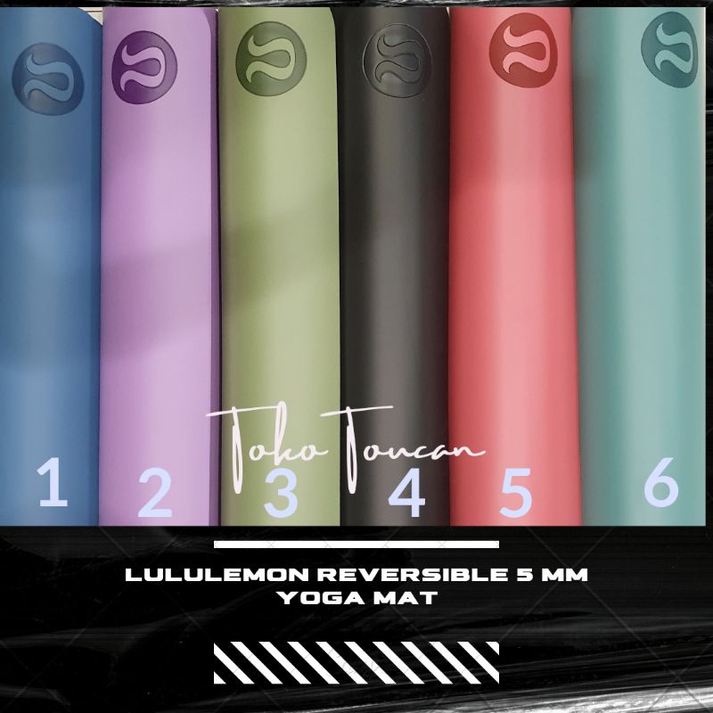 Jual LULULEMON REVERSIBLE YOGA MAT 5 MM Shopee Indonesia