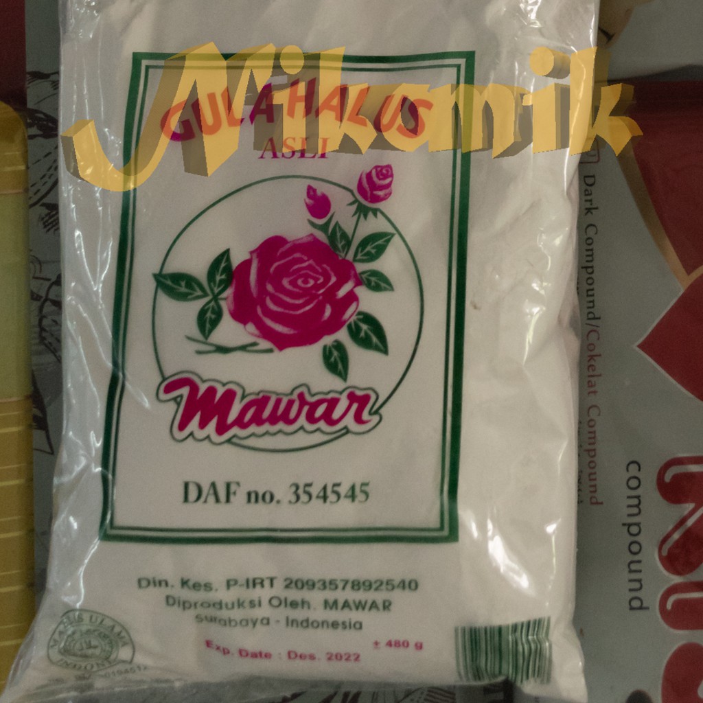 Gula Halus Mawar Merah Gula Halus 480Gr Shopee Indonesia