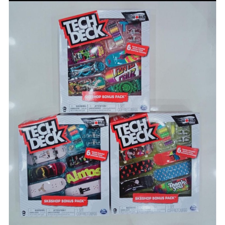 Jual Tech Deck Original Spin Master Indonesia|Shopee Indonesia