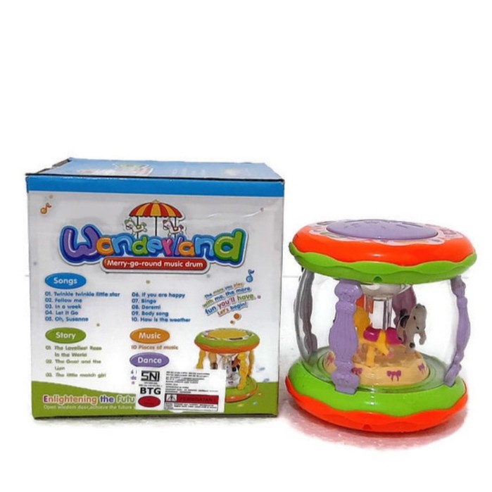 Jual Mainan Edukasi Anak 2 Tahun Mainan Bayi Wonderland Lampu Led | Shopee Indonesia