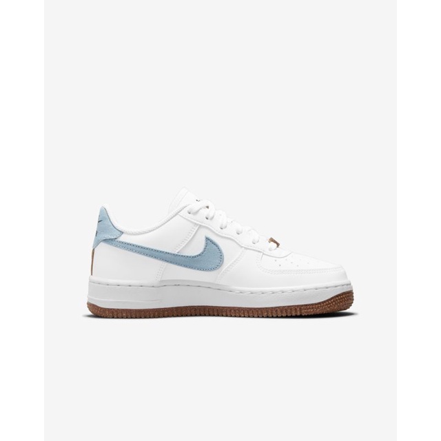 Jual Nike Air Force 1 Lv8 (Gs) Indigo White/Black Obsidian Original Bnib [Resmi] | Shopee Indonesia