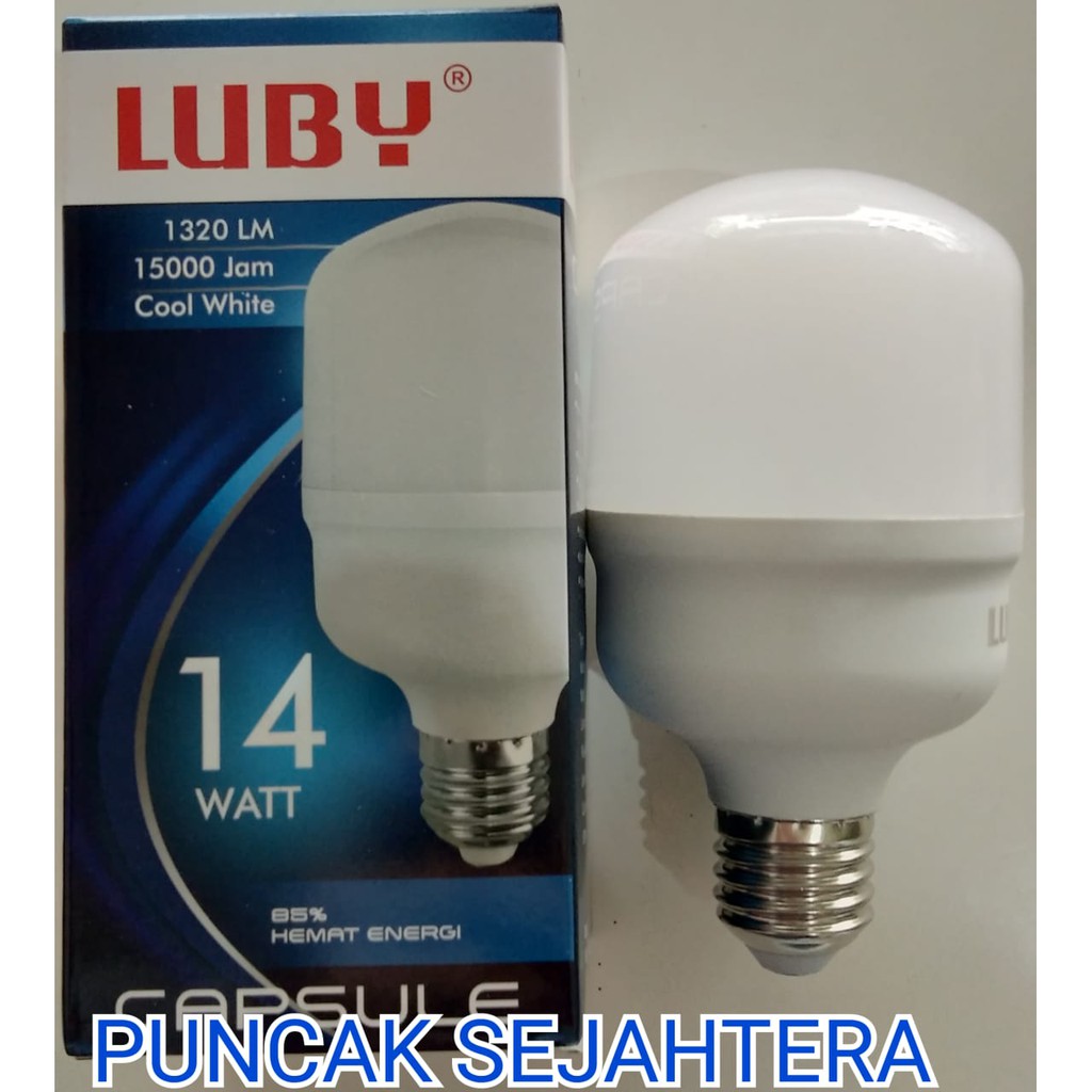 Lampu LED Capsule LUBY 14w 14 watt Shopee Indonesia