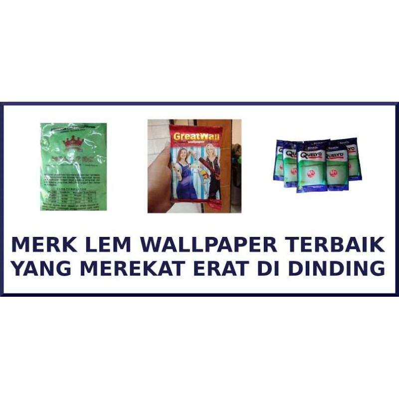 Jual LEM WALLPAPER TERBAIK LEM KERTAS DINDING LEM SUPER Indonesia