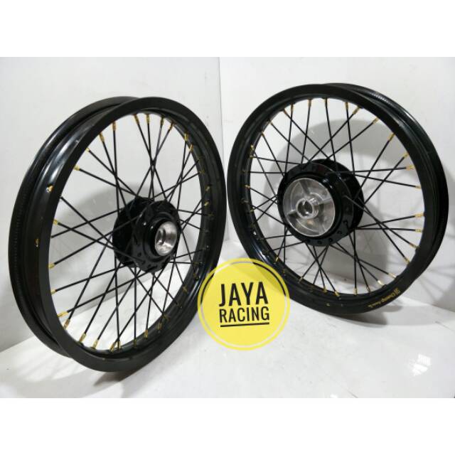 Sepaket velg Rx king model velg TK japan ring 18 Lebar 185