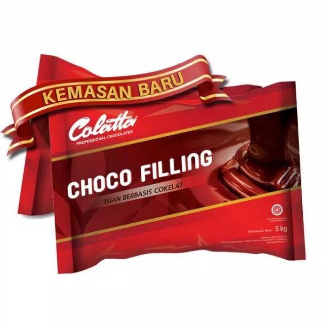 Jual Chocolate Filling Choco Filling | Selai Coklat Isian Cokelat Colatta Tulip Marcolade Collins | Shopee Indonesia