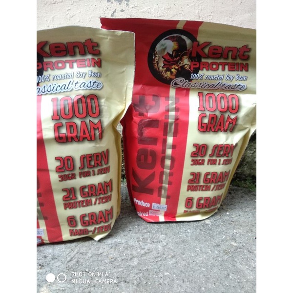 Jual kent whey protein soy ecer 500 gr Shopee Indonesia