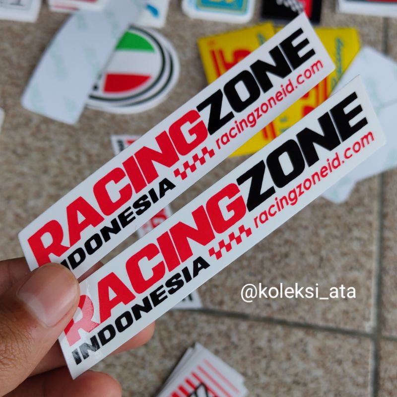 Jual stiker RACINGZONE Shopee Indonesia