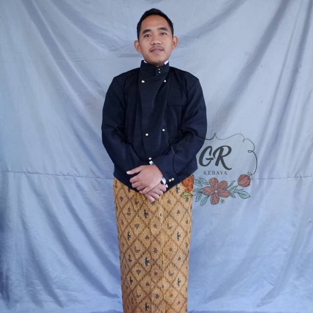 Jual Pakaian Adat Beskap Pria Lakilaki Jawa Solo