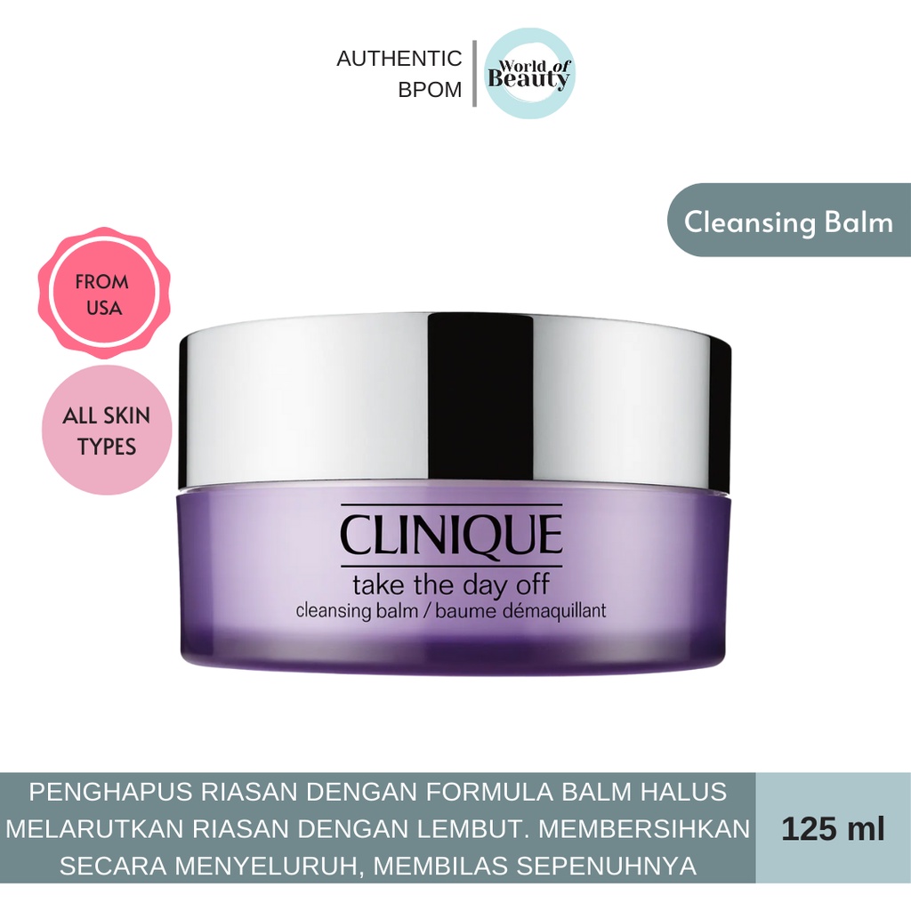 Jual Clinique Take The Day Off Cleansing Balm | Shopee Indonesia