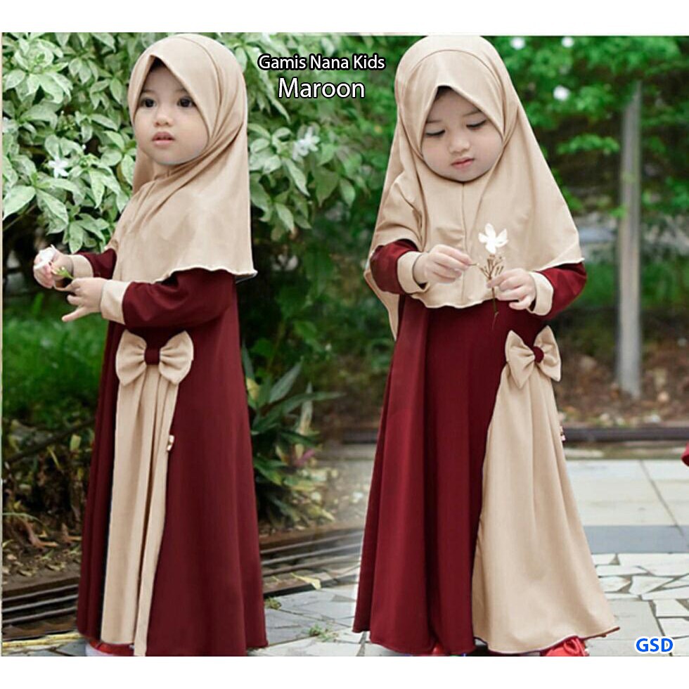 Jual Gamis Anak Perempuan NANA KIDS USIA 1 6 TAHUN