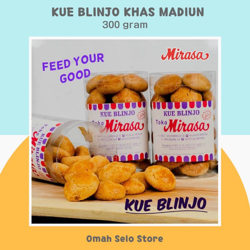 Kue blinjo 300 gram khas madiun nastar kering kue kering cemilan jadul