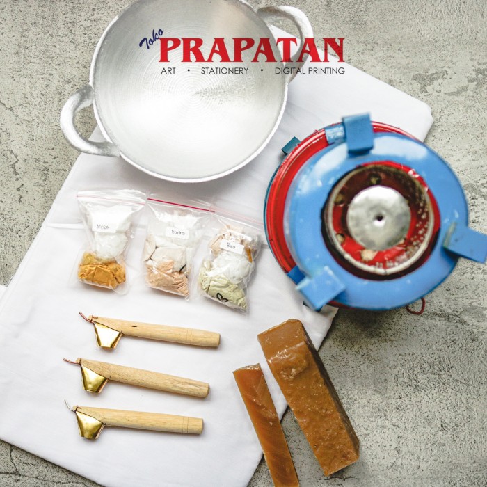 READY - SET PERALATAN MEMBATIK / SET ALAT BATIK | Shopee Indonesia
