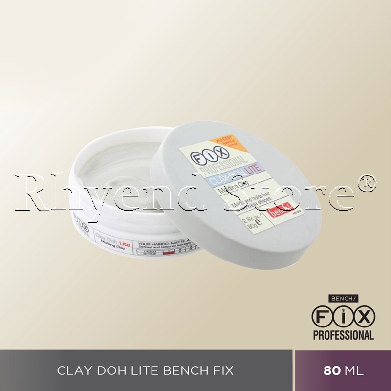 Jual BENCH FIX PROFESSIONAL CLAY DOH LITE MOLDING CLAY 80G Shopee