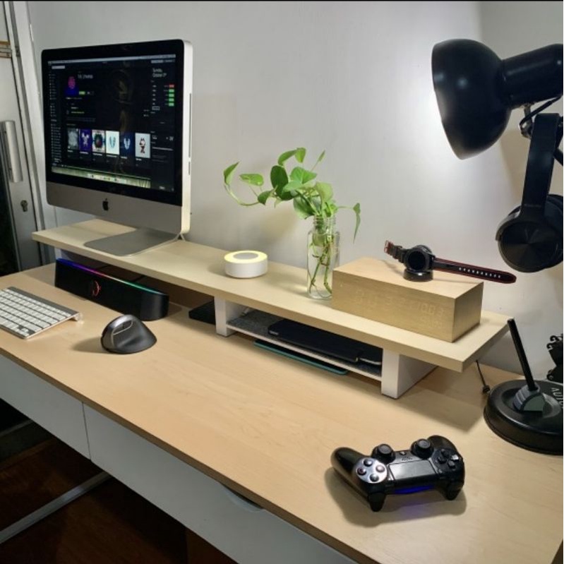 Jual Stand Monitor Lebar 25Cm /Alas Laptop/Meja Gaming/Meja Komputer | Shopee Indonesia