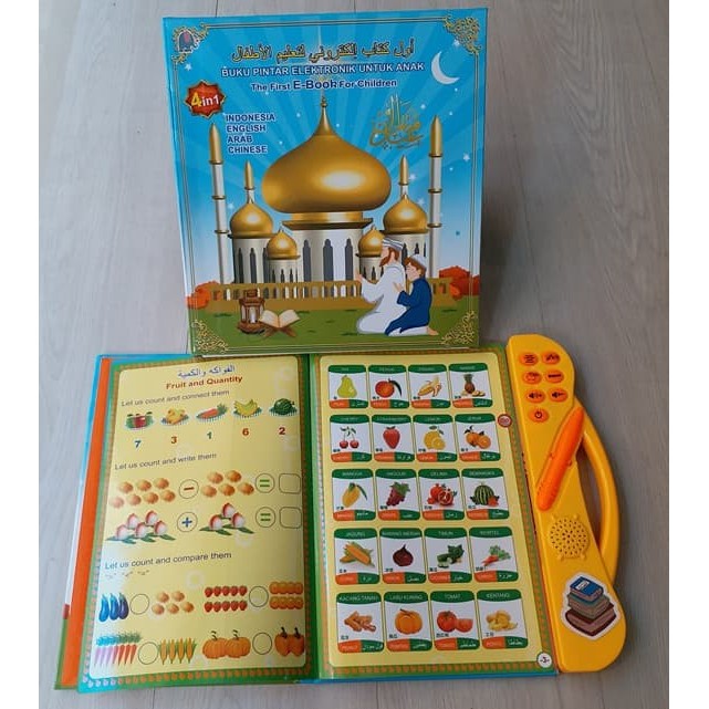 Jual Mainan Edukasi Anak Playpad E Book 4 Bahasa / Buku Pintar Elektronik Mainan Edukasi Yang Membantu | Shopee Indonesia