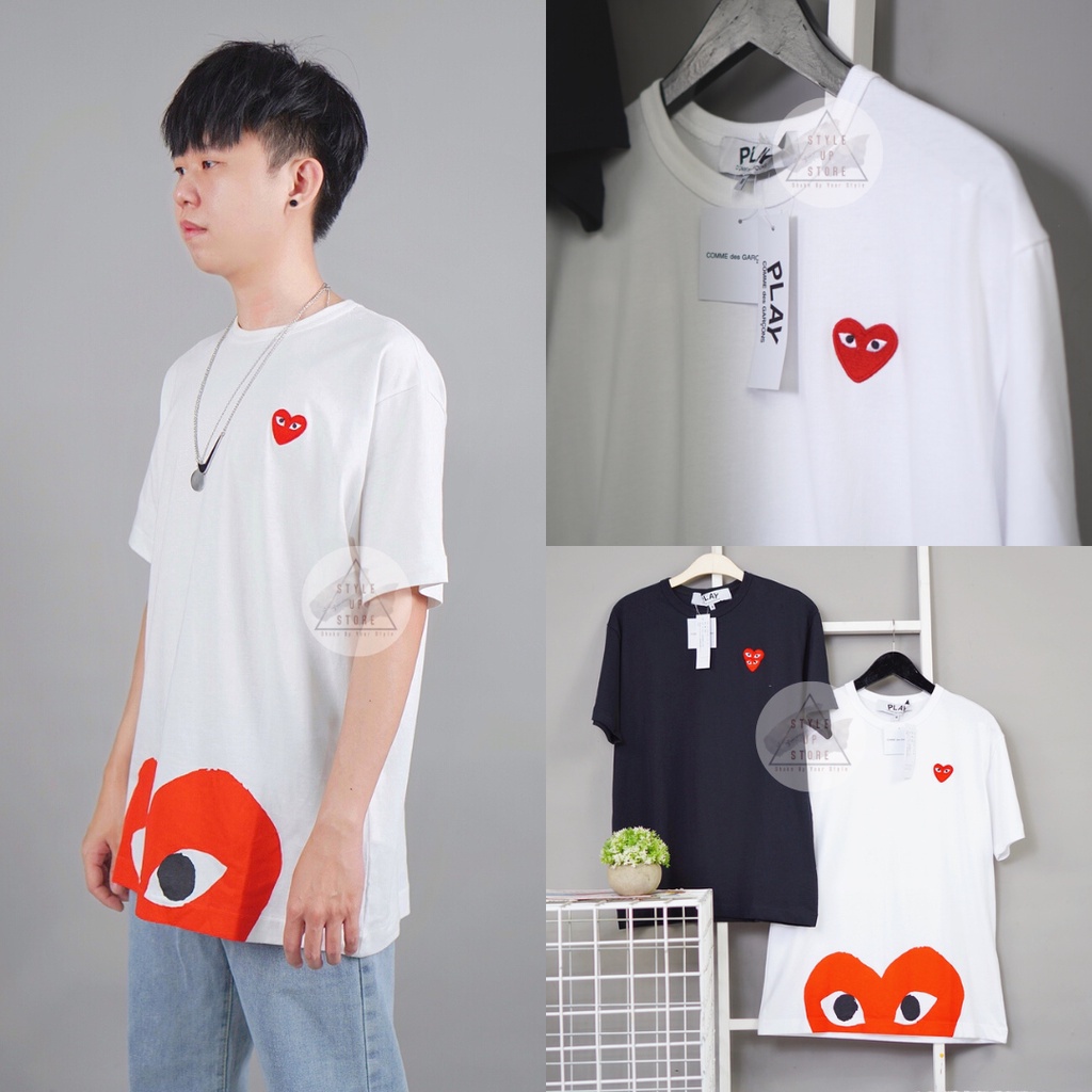 Jual Comme Des Garcons Play T-Shirt | Shopee Indonesia