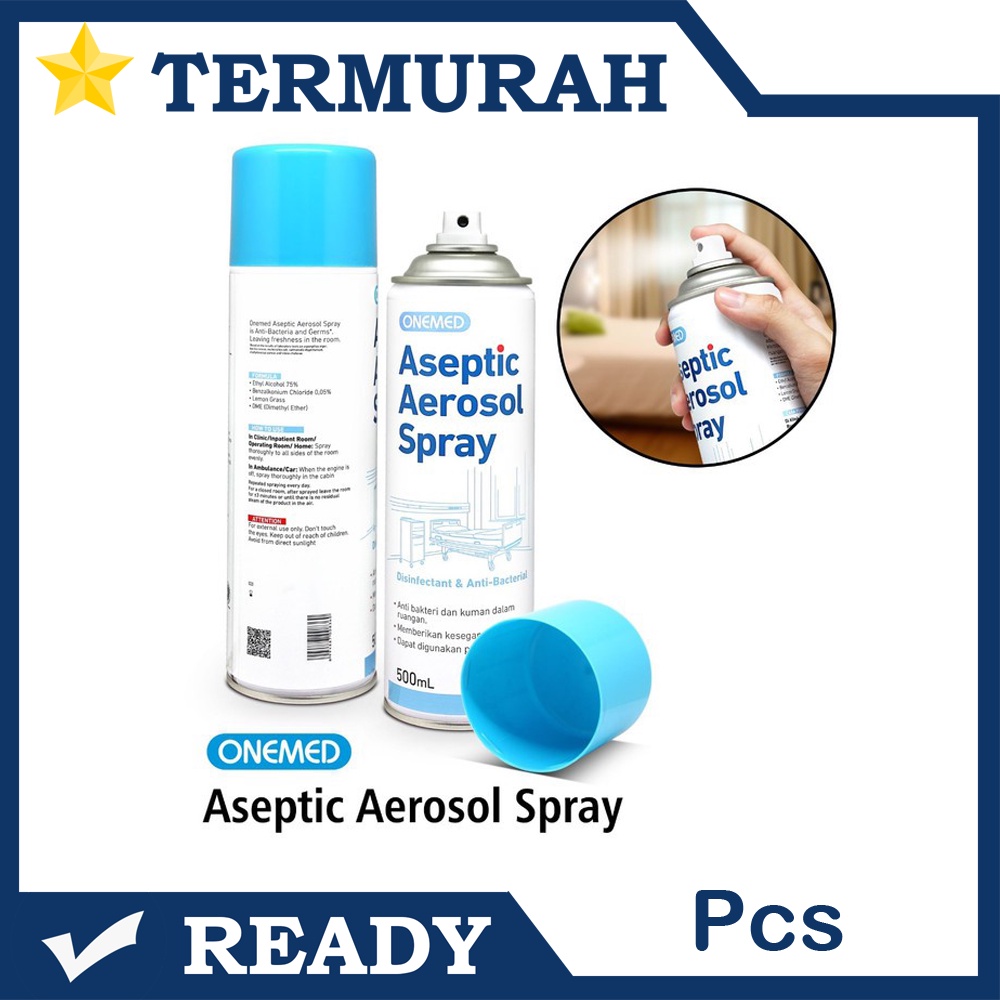 Jual Aseptic Aerosol Spray Onemed 500ml Shopee Indonesia