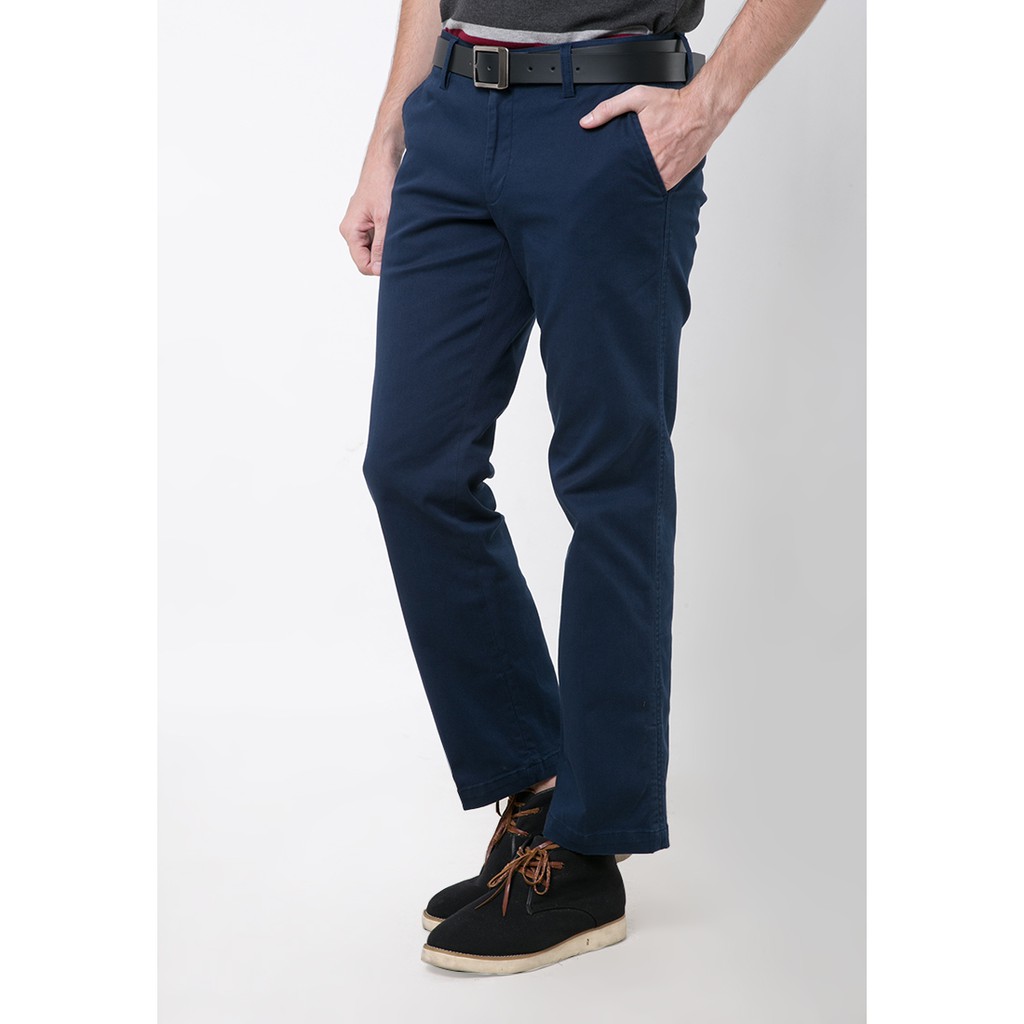 Jack Nicklaus Miami Celana Panjang Pria Regular Fit Navy Shopee Indonesia