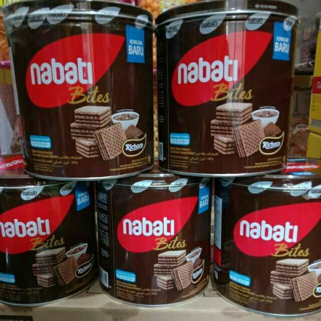 Jual Richoco Nabati Wafer Coklat Kaleng | Shopee Indonesia