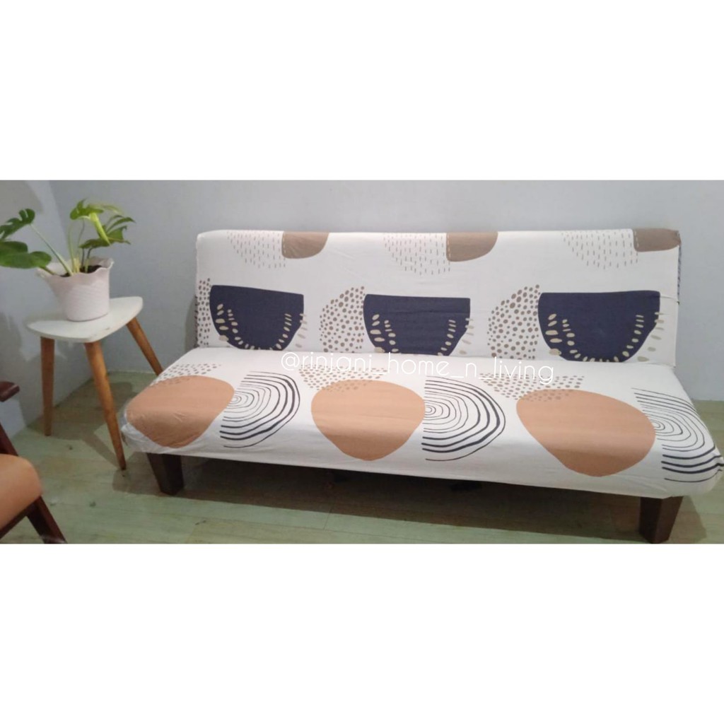 Jual Cover Sofa Bed (Motif Nordic) Shopee Indonesia