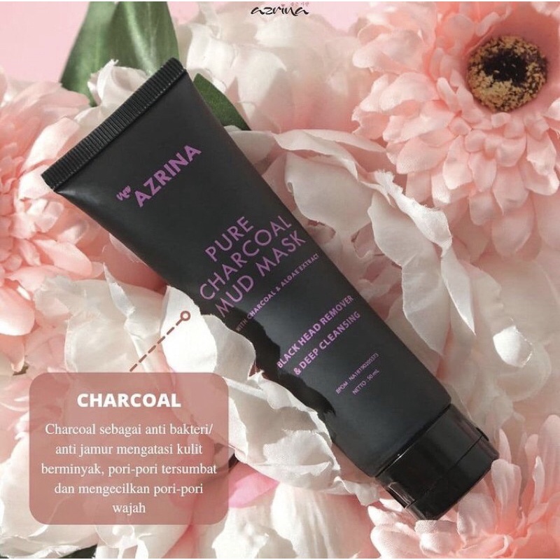 Jual [Share In Jar] Azrina Pure Charcoal Mud Mask Original Shopee