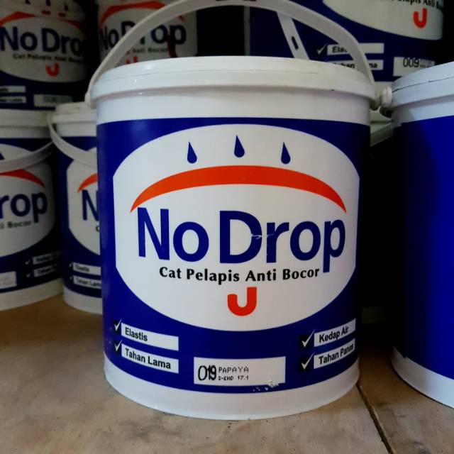 Jual Cat No Drop 20 kg pelapis tembok dinding anti bocor / nodrop