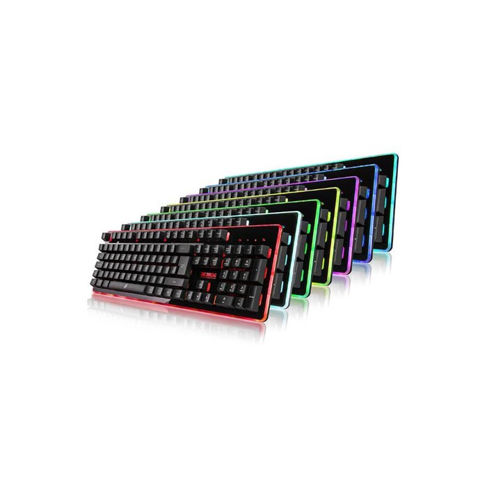 1STPLAYER Gaming Mechanical Feeling Keyboard FIREDANCING GK3 Shopee