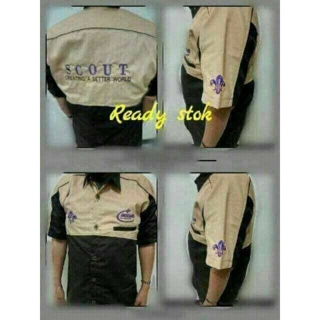 Jual Baju Pembina Lapangan Perlengkapan Pramuka Indonesia|Shopee Indonesia