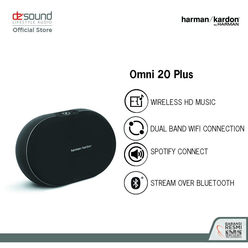 Jual Dps_Harman Kardon Omni 20 Plus Speaker Stereo Hd Nirkabel | Shopee Indonesia