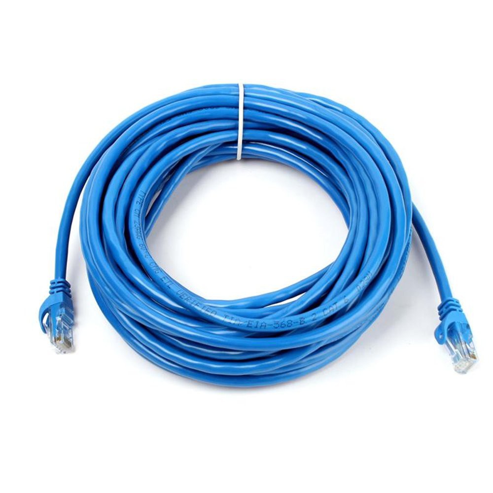 Kabel LAN 10 Meter RJ45 Cat 6 UTP Cable 10 M Patch Cord Shopee Indonesia