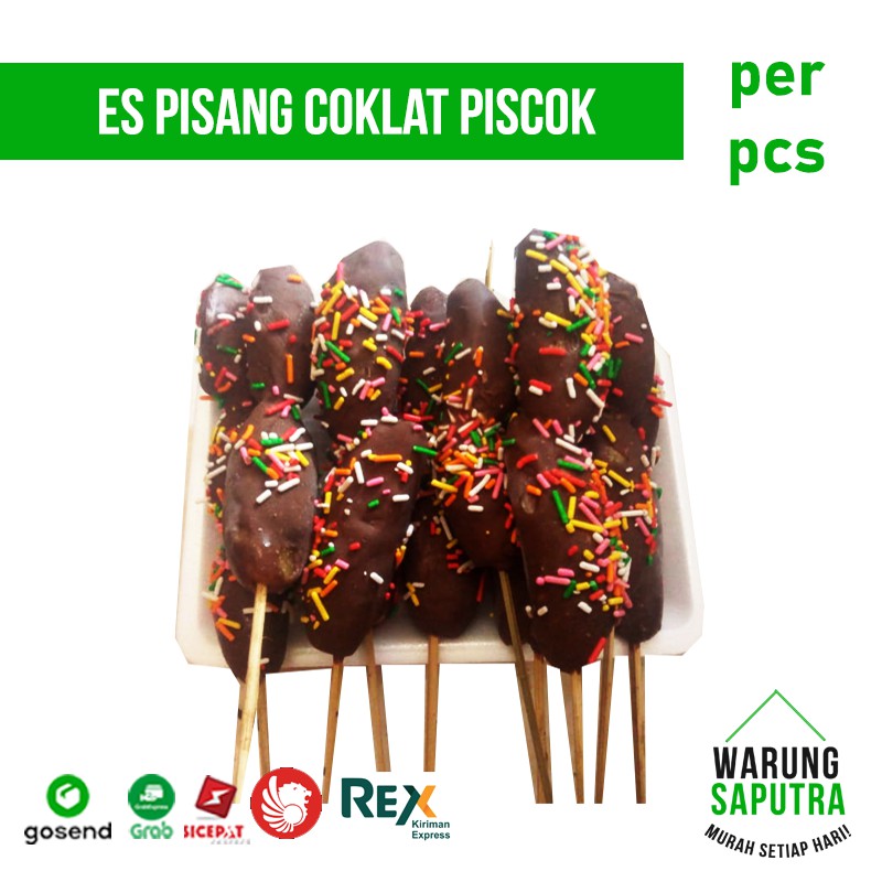 Jual Es Piscok Pisang Coklat Manis Frozen Per 10 Pcs Bandung | Shopee Indonesia