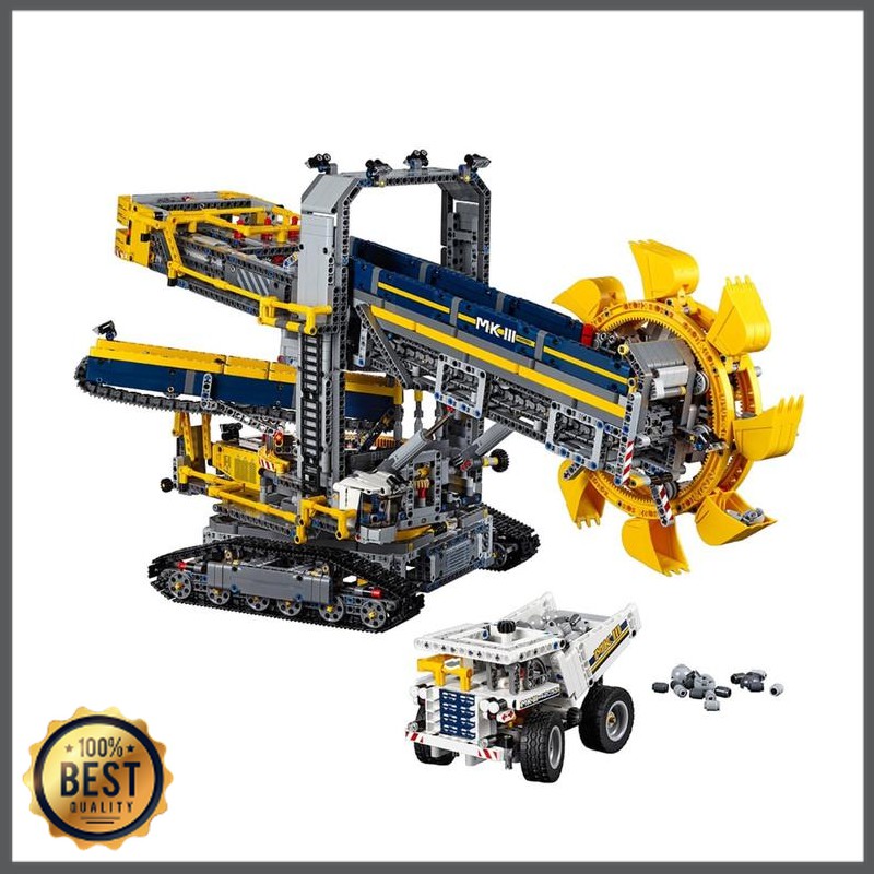 Jual Mainan Anak - Lego Technic 42055 Bucket Wheel Excavator Ca-1577 | Shopee Indonesia