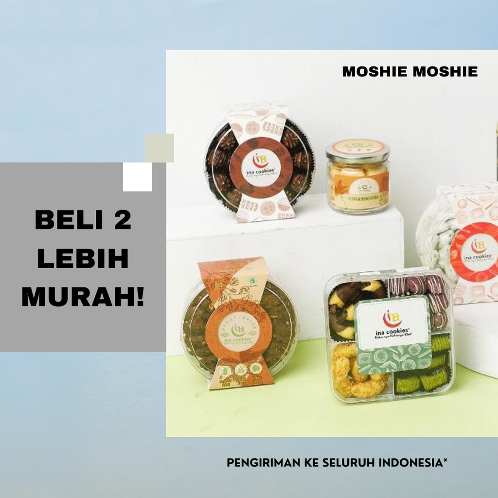 INA COOKIES REGULER ORIGINAL / KUE KERING / KUE LEBARAN