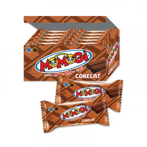 Jual Momogi Stick Cokelat Makanan Ringan Ekstrudat - Netto 20 Pcs X 6 Gr Coklat 1 Dus | Shopee Indonesia