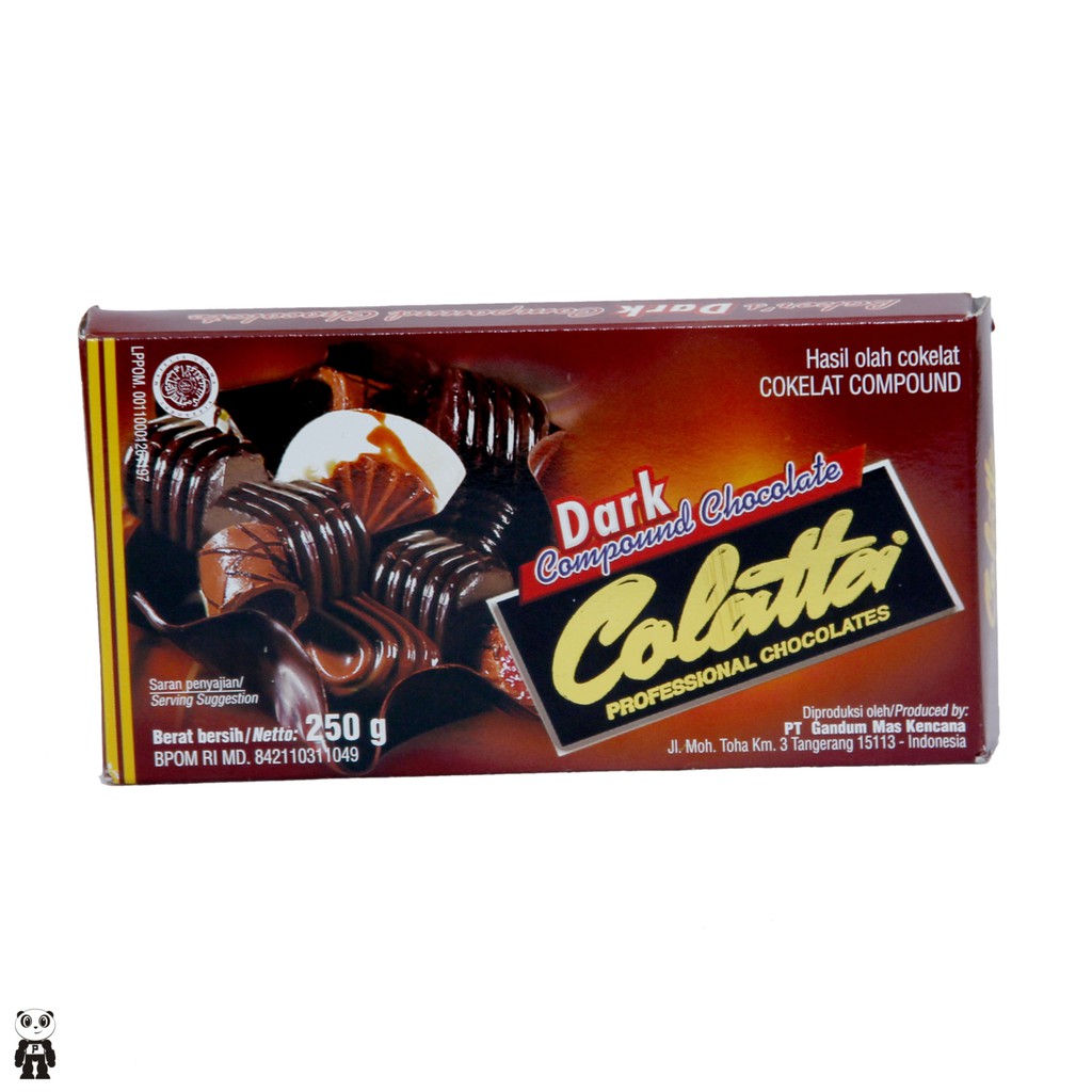Jual Colatta Dark Chocolate Compound Coklat Compound 250G | Shopee Indonesia