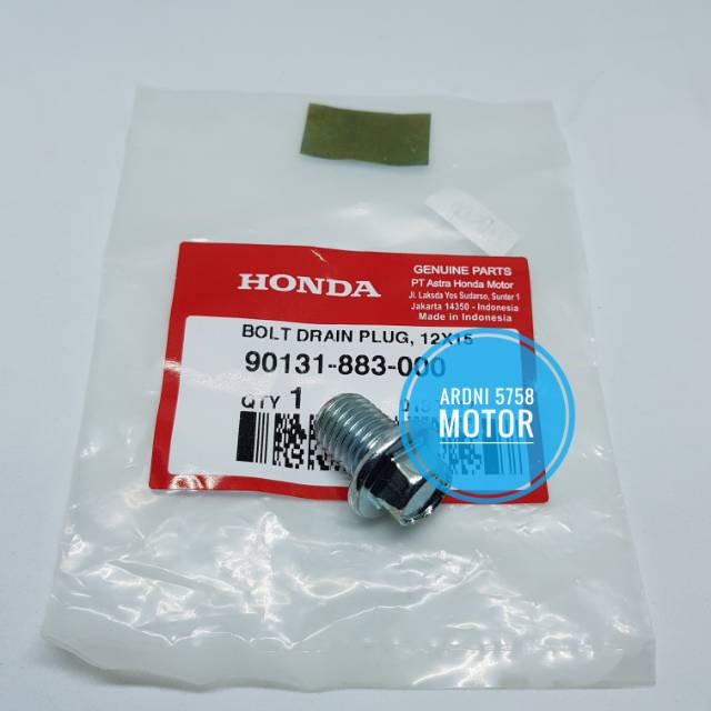 Baut oli Vario 125 150 Beat Scoopy Spacy Megapro Verza Shopee Indonesia
