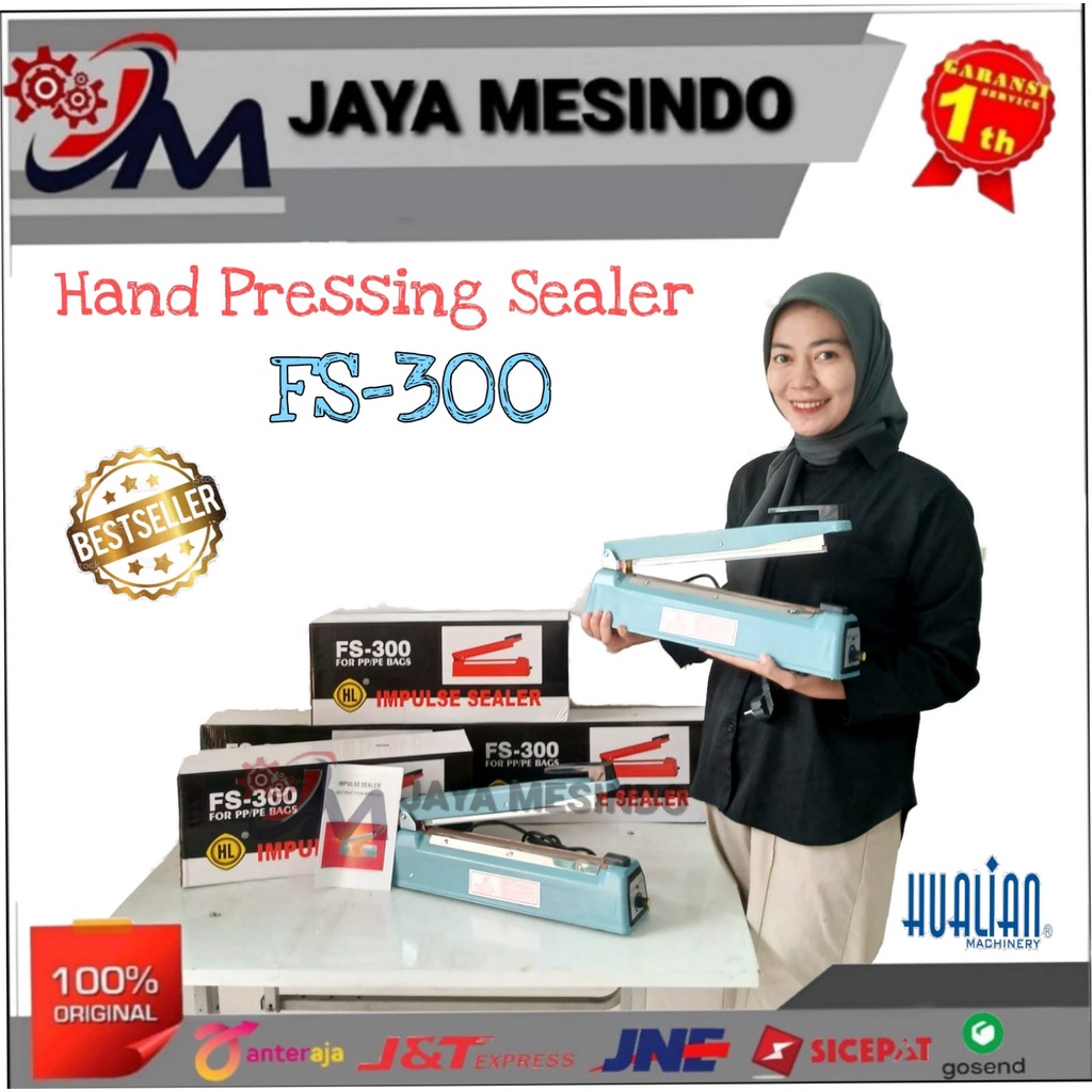 Jual Hand Sealer/Segel Plastik Kemasan FS300 IRON Hualian Shopee