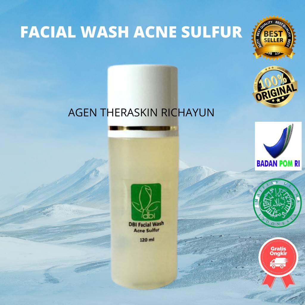 Jual facial wash acne sulfur 120 ml Shopee Indonesia