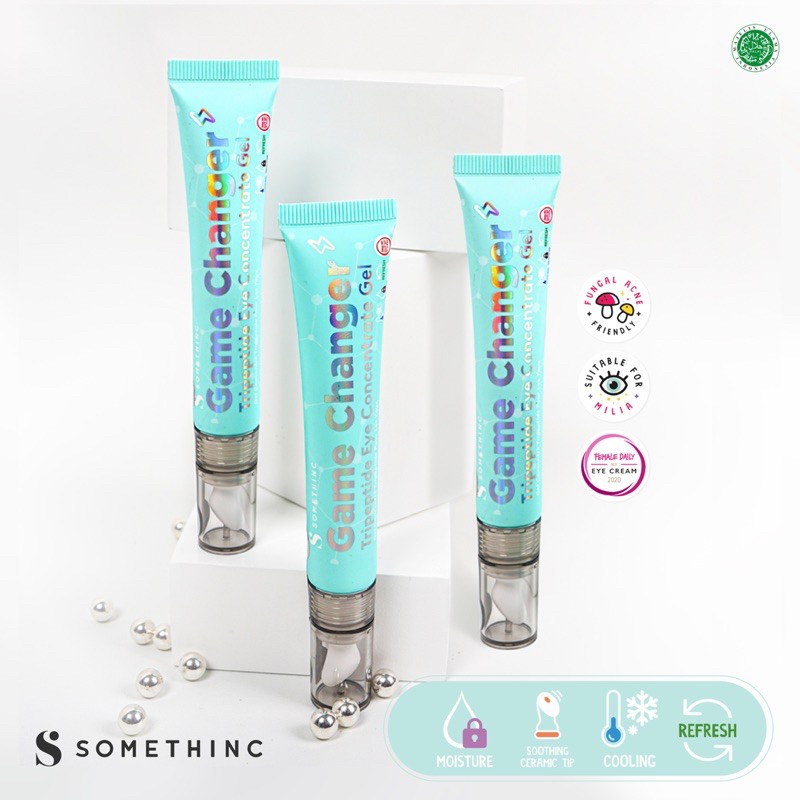 SOMETHINC Game Changer tripeptide eye concentrate gel 20ml Shopee