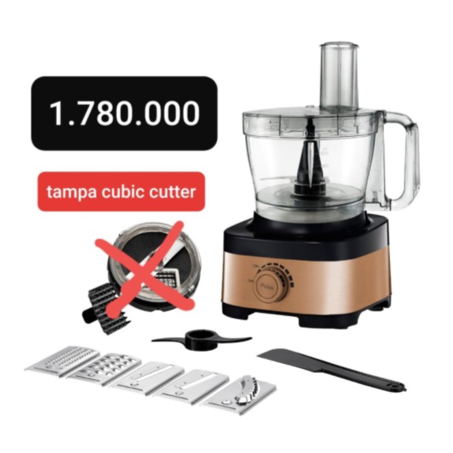 Jual FOOD PROCESSOR PRO TANPA CUBIC CUTTER SIGNORA (KHUSUS GRAB/GOJEK
