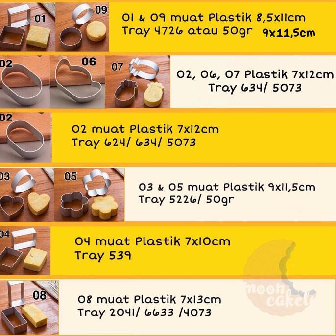 Cetakan Nastar Taiwan Jumbo Ring Pinneapple Cake Mold Shopee Indonesia