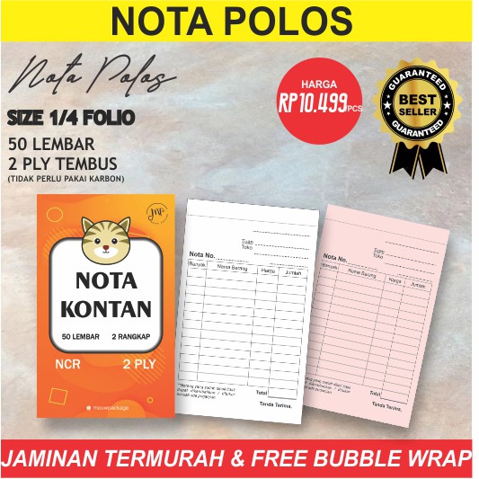 NOTA POLOS 2 PLY / NOTA 1/4 FOLIO / NOTA ONLINE SHOP /NOTA