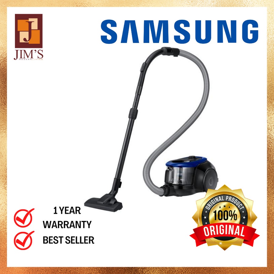 Jual SAMSUNG VACUUM CLEANER VC18M2120SB CANISTER WITH CYCLONE FORCE AND