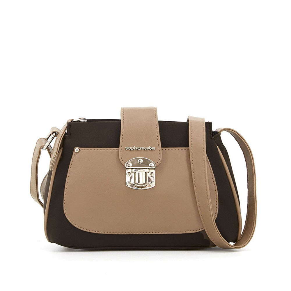 TAS SOPHIE MARTIN EDMONDA T5406C3 SELEMPANG COKLAT KULIT MURAH IMPORT DISKON MEMBER PROMO