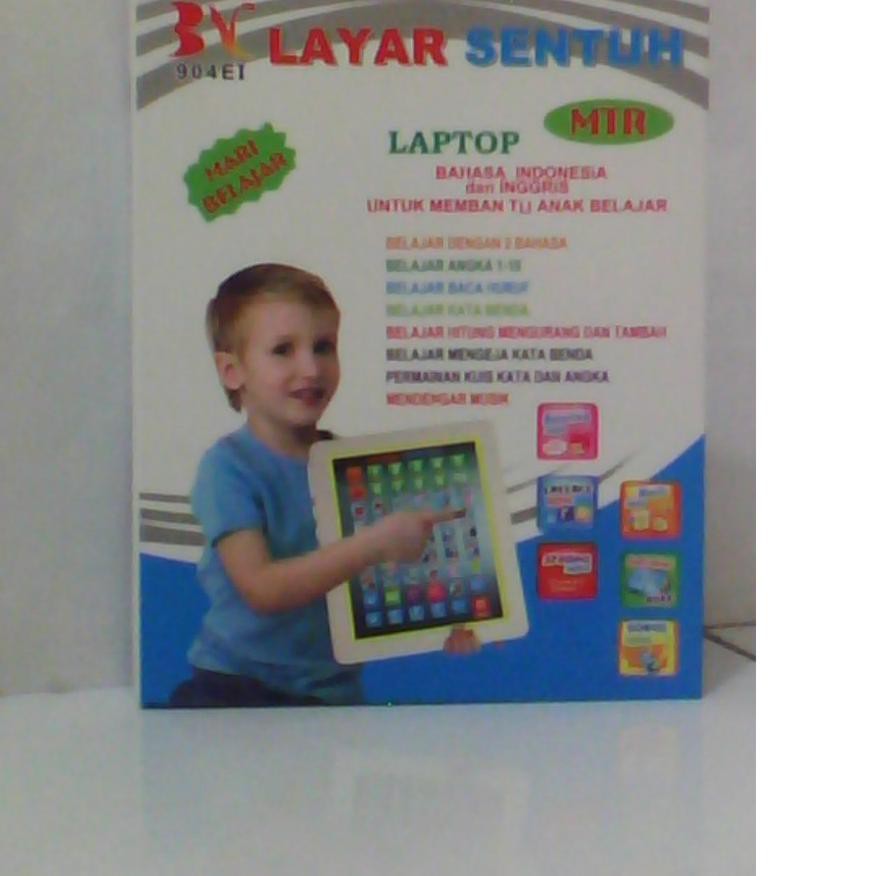 Jual ♕Xvf-153 Mainan Anak Edukasi Layar Sentuh Ipad Tab Tablet Pad Playpad Touch Laptop $ | Shopee Indonesia