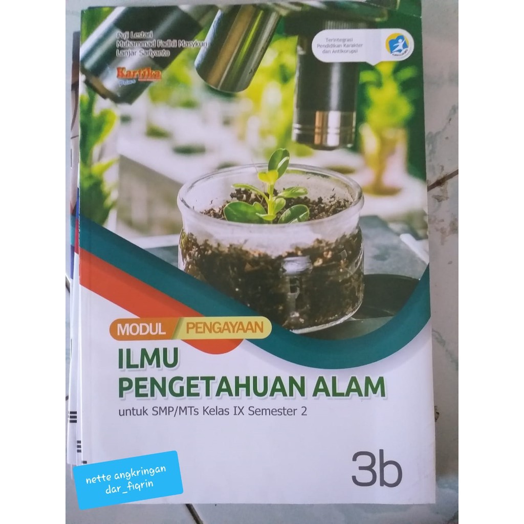 LKS IPA SMP MTs Kelas 7 8 9 rev 2018 Smtr 2 K13 Baru Top