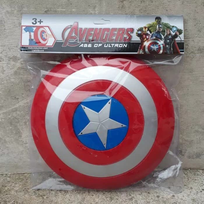Jual Mainan Anak - Captain America Shield Tameng Avengers Light Sound | Shopee Indonesia