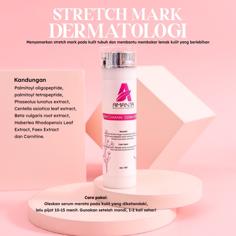 Jual Stretch Mark Dermatologi (ampuh menyamarkan bekas stretchmark
